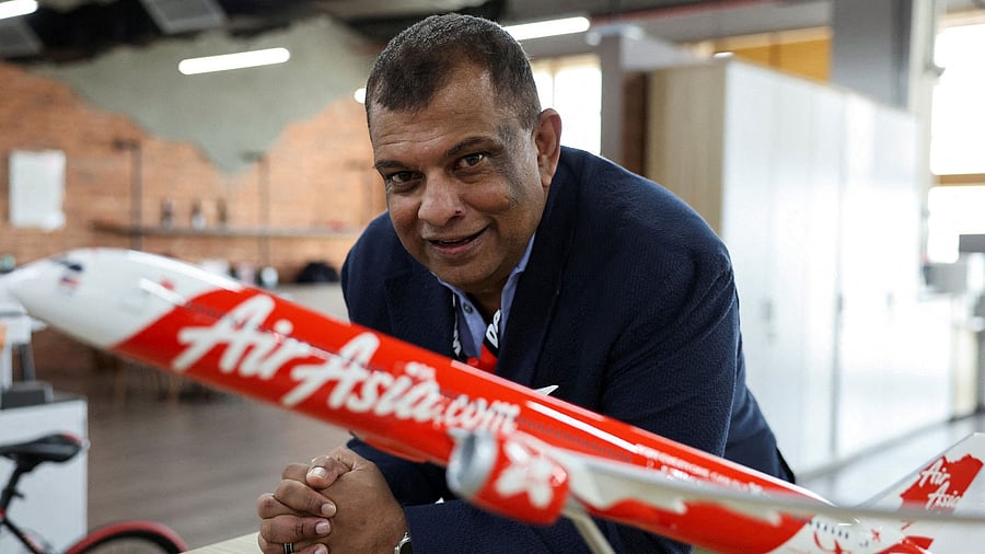 <div class="paragraphs"><p>Tony Fernandes, the CEO of AirAsia's parent company, Capital A</p></div>