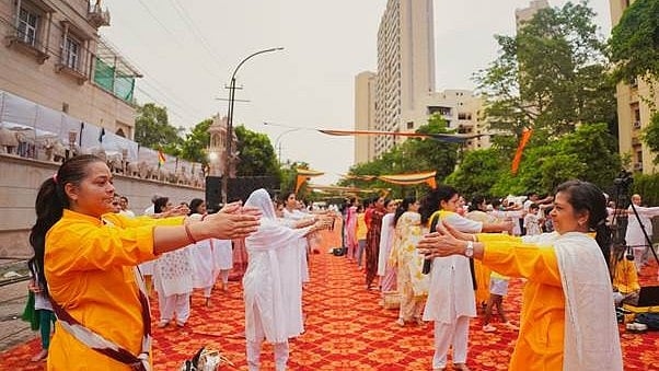 <div class="paragraphs"><p>Visuals from the Yoga Maha Kumbh.</p></div>