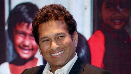 <div class="paragraphs"><p>Master Blaster Sachin Tendulkar smiles during a press conference announcing him as the UNICEF Ambassador for South Asia, in Mumbai.</p></div>