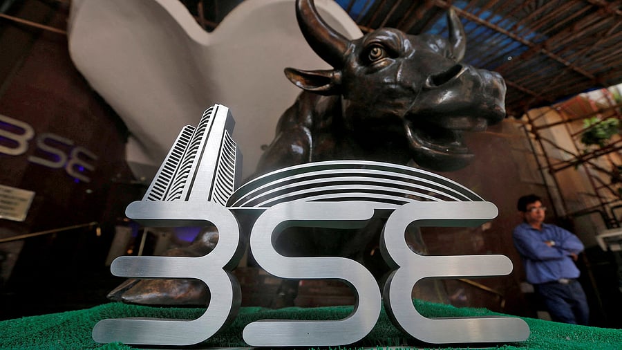 <div class="paragraphs"><p>The Bombay Stock Exchange  logo is seen at the BSE building in Mumbai, India</p></div>