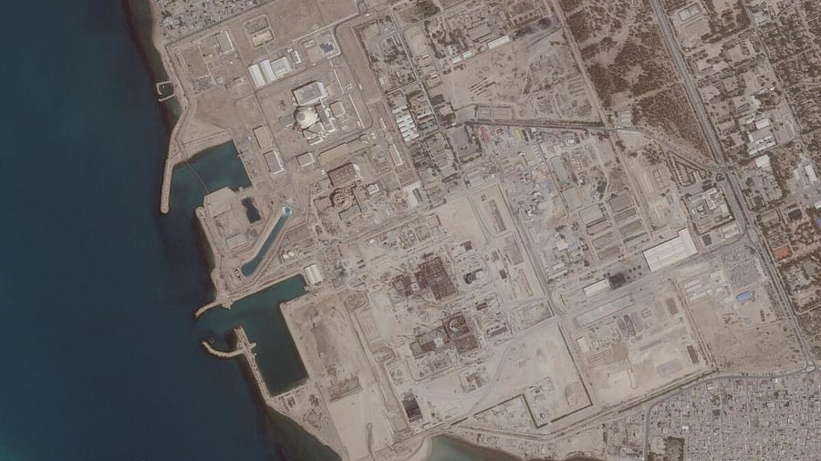<div class="paragraphs"><p>Satellite image shows the Bushehr Nuclear Power Plant, in Bushehr Province, Iran, May 26, 2025. </p></div>