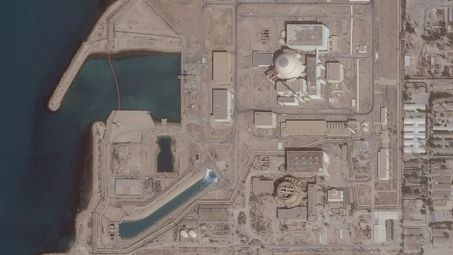 <div class="paragraphs"><p>Satellite image shows the Bushehr Nuclear Power Plant, in Bushehr Province, Iran, May 26, 2025. </p></div>