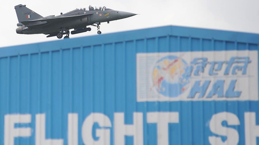 <div class="paragraphs"><p>Shares of HAL rose as much as 1.6 per cent to hit session's high at Rs 4,980 after the announcement.</p></div>