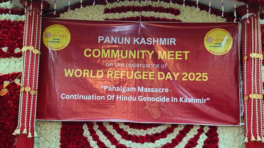 <div class="paragraphs"><p>Panun Kashmir organised a function to mark World Refugee Day.</p></div>