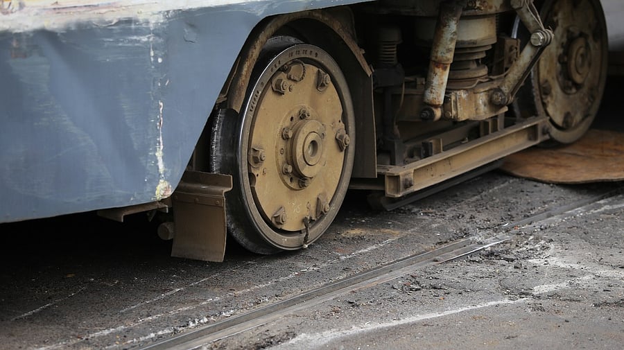 <div class="paragraphs"><p>Representative image showing  derailed tram</p></div>