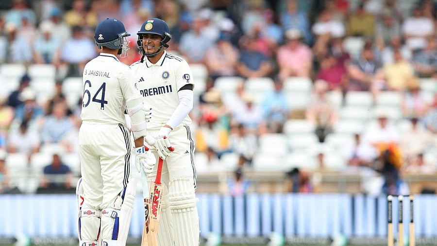 <div class="paragraphs"><p>India's Shubman Gill with Yashasvi Jaiswal.</p></div>