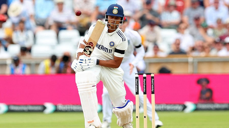 <div class="paragraphs"><p>Yashasvi Jaiswal struck his fifth hundred, and third against England, at Headingley on Friday. </p></div>