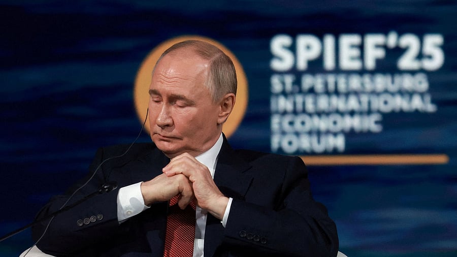 <div class="paragraphs"><p>Russia's President Vladimir Putin </p></div>