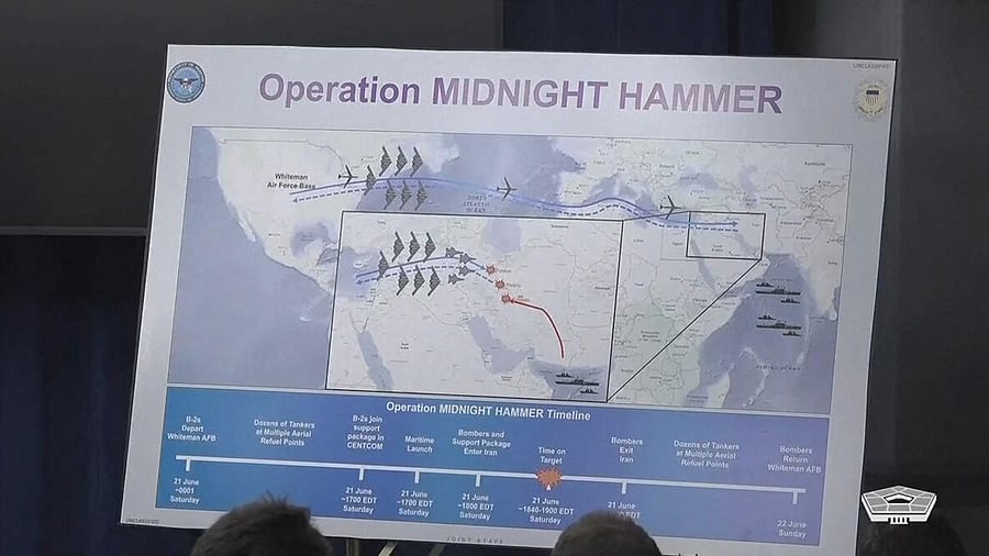 <div class="paragraphs"><p>US Defence Secretary Hegseth and Air Force chief hold briefing at Pentagon</p></div>