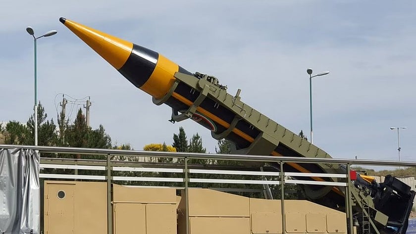 <div class="paragraphs"><p>Representative image of the Khorramshahr-4 missile. </p></div>