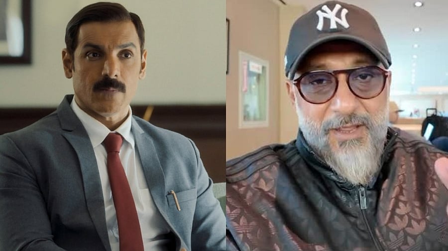 <div class="paragraphs"><p>A collage of John Abraham and Vivek Agnihotri.</p></div>