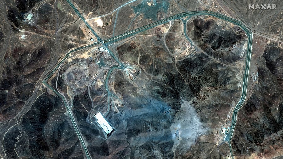 <div class="paragraphs"><p>A satellite view shows an overview of Fordow underground complex, after the US struck the underground nuclear facility, near Qom, Iran June 22, 2025.         </p></div>