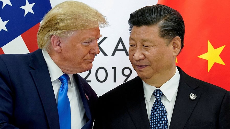 <div class="paragraphs"><p>US President Donald Trump with China's President Xi Jinping </p></div>