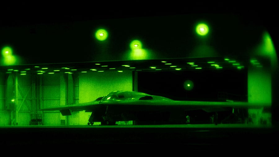 <div class="paragraphs"><p>A U.S. Air Force B-2 Spirit stealth bomber is prepared for operations before Operation Midnight Hammer, the U.S. attack on Iran's nuclear facilities, at Whiteman Air Force Base, Missouri, U.S. June 2025, in a photograph taken using night vision optics.      </p></div>