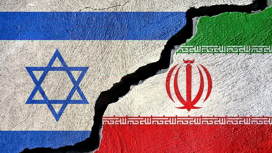 <div class="paragraphs"><p>Image for representation showing Israel and Iran's flags.</p></div>