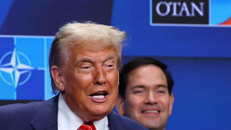 <div class="paragraphs"><p>US President Donald Trump and US Secretary of State Marco Rubio</p></div>