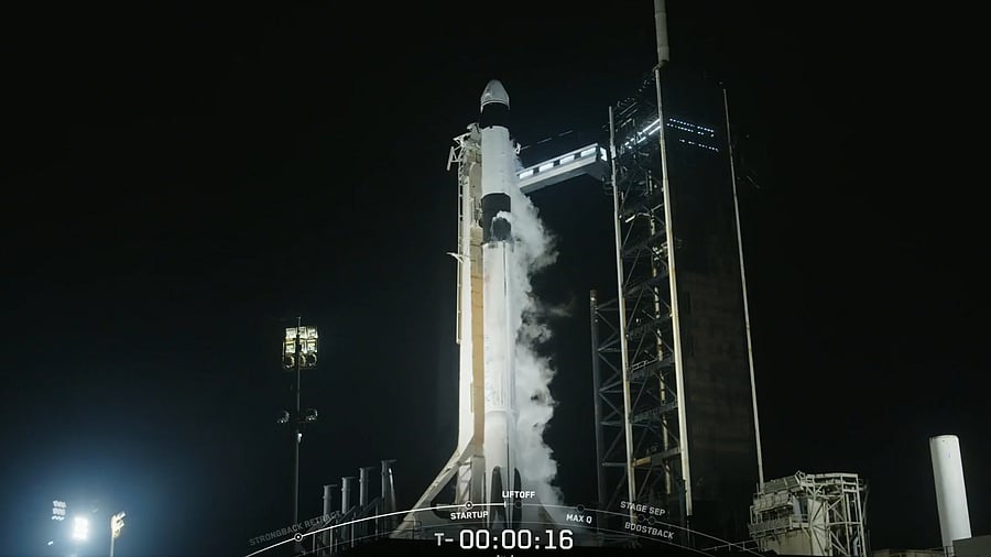 <div class="paragraphs"><p>The Axiom-4 mission&nbsp;aboard a new Dragon spacecraft of SpaceX.</p></div>