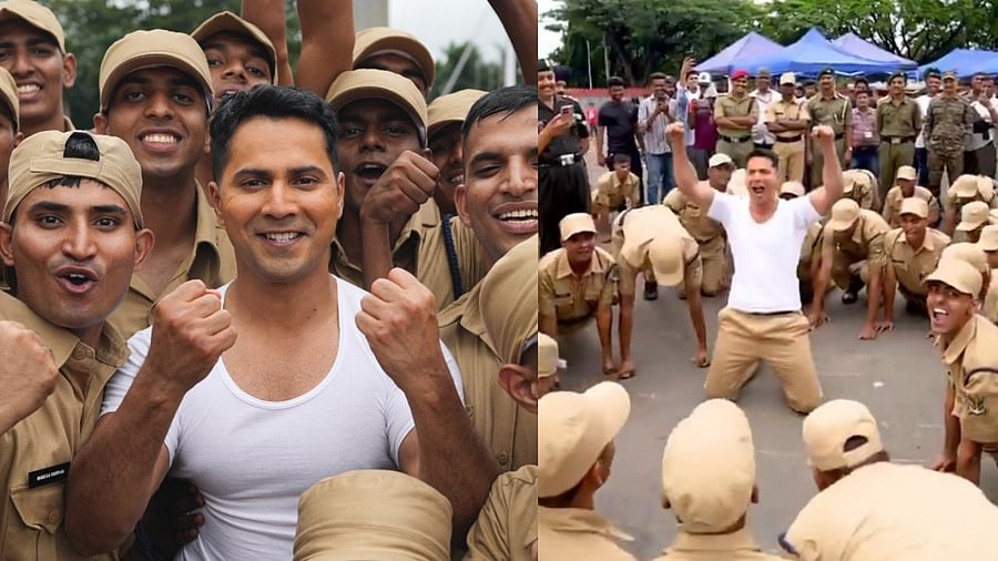 <div class="paragraphs"><p>Varun Dhawan on the sets of <em>Border 2</em>.&nbsp;</p></div>