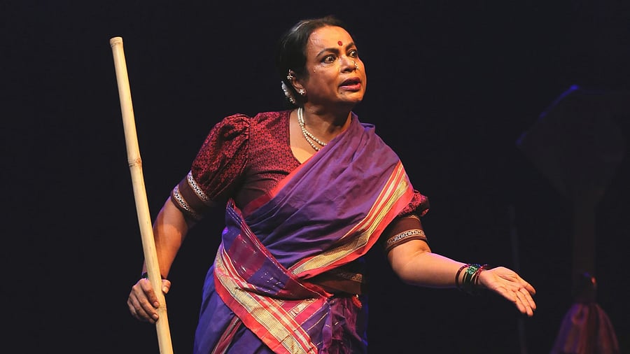 Umashree plays Sharmiste.