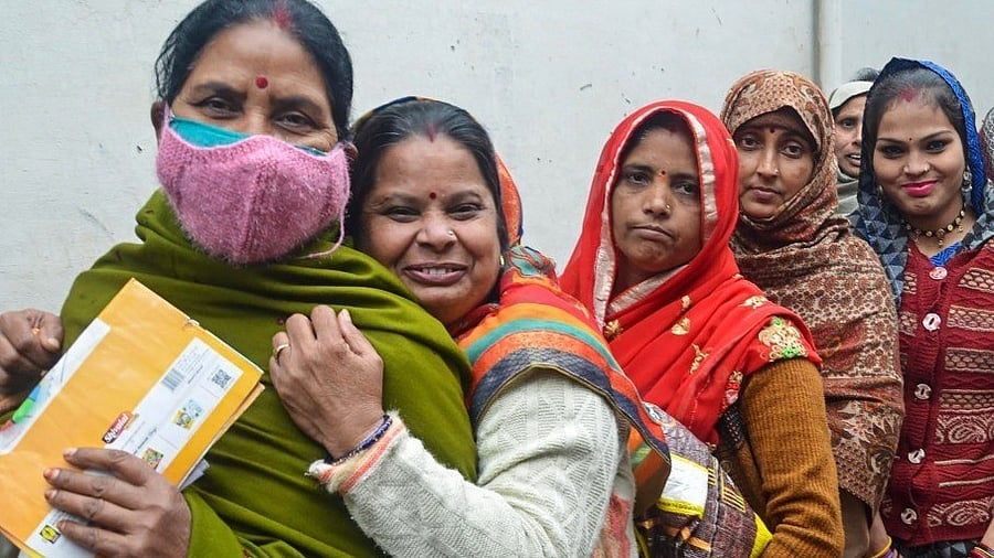 <div class="paragraphs"><p>Female voters queuing up to vote. (Representative image)</p></div>