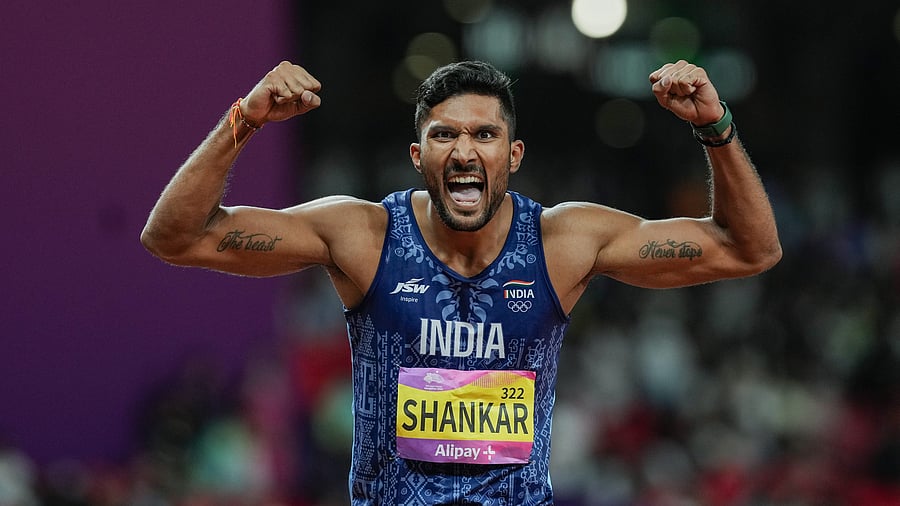 <div class="paragraphs"><p>Decathlete Tejaswin Shankar is set to take part in the men's 110m hurdles and high jump events at the&nbsp;the Indian Open Athletics Meetings at the Sree Kanteerava Stadium in Bengaluru on Saturday. </p></div>