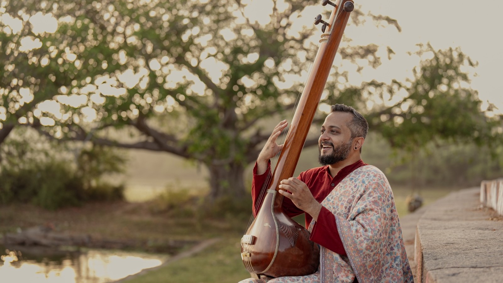 Sandeep Narayan moved to India in 2006 to pursue Karnatik music.