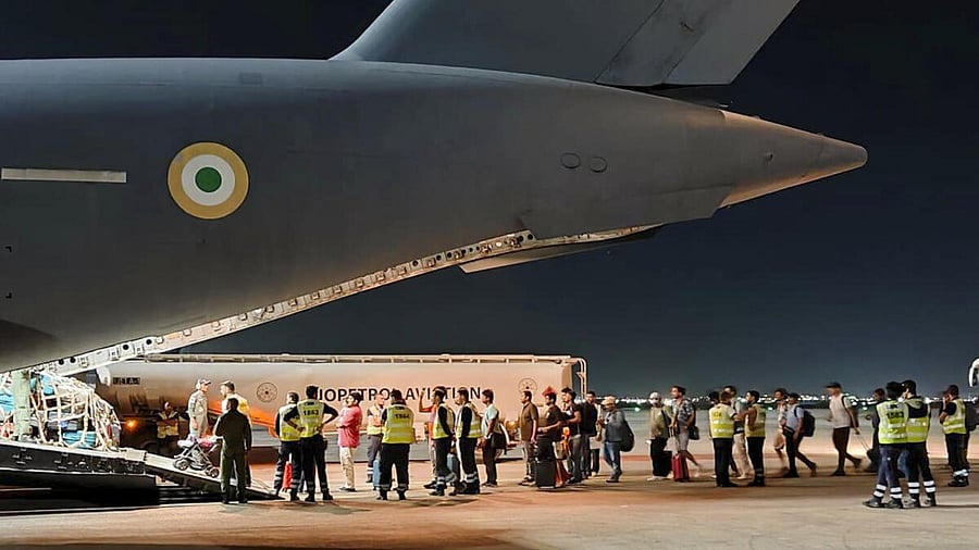 <div class="paragraphs"><p>Evacuation operation for Indian nationals</p><p></p></div>