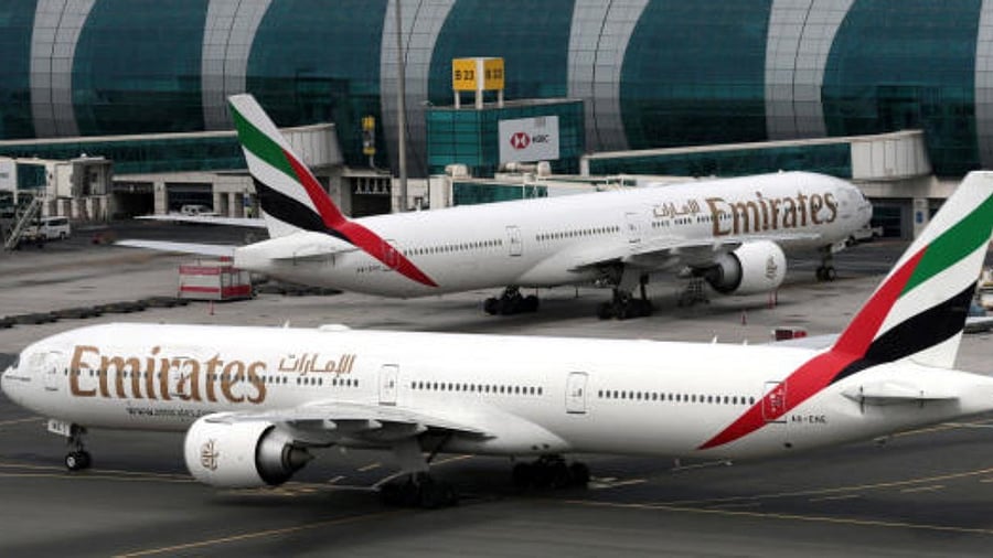 <div class="paragraphs"><p>Representative image of an Emirates aircraft. </p></div>