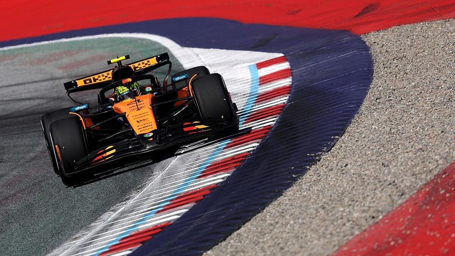 <div class="paragraphs"><p>McLaren's Lando Norris in action </p></div>