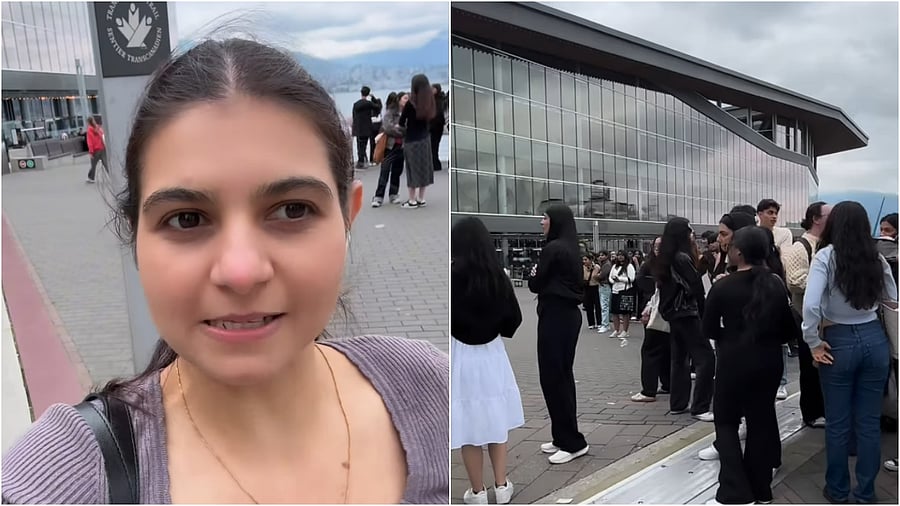 <div class="paragraphs"><p>Showing the ground reality of looking for a job abroad, the Indian woman, now based in Canada, turns her camera to reveal a long queue of job seekers who, as per her description, were gathered outside an employment event. </p></div>