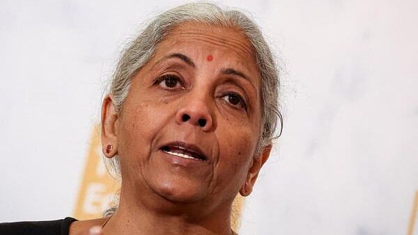 <div class="paragraphs"><p>Finance Minister Nirmala Sitharaman speaks to the Economic Club of New York in New York City, US.</p></div>