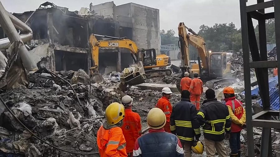<div class="paragraphs"><p>Telangana pharma plant explosion</p></div>
