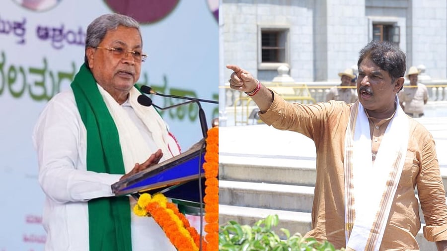 <div class="paragraphs"><p>Karnataka Chief Minister CM&nbsp;Siddaramaiah(L), BJP's R Ashoka.</p></div>