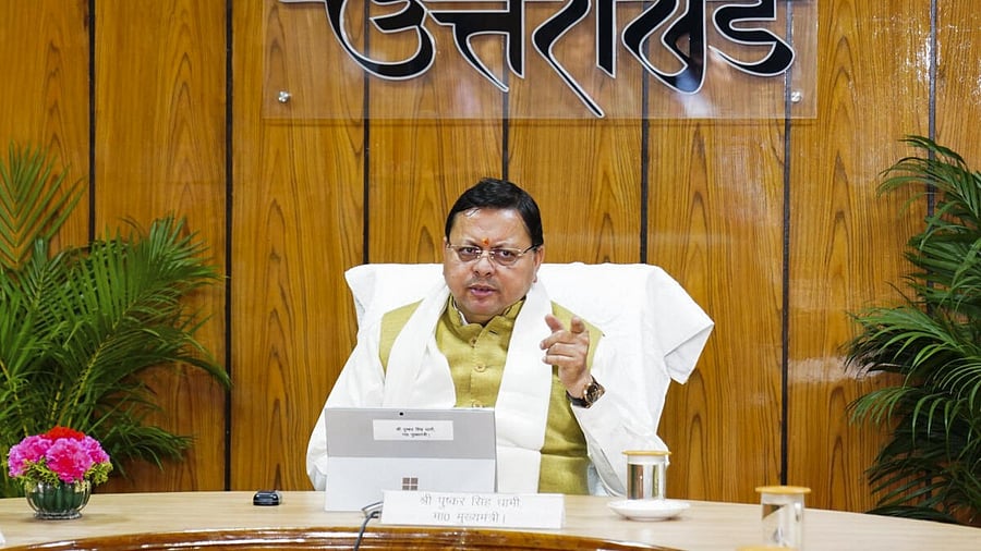 <div class="paragraphs"><p>Uttarakhand Chief Minister Pushkar Singh Dhami.</p></div>