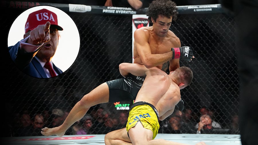 <div class="paragraphs"><p>Image showing US President Donald Trump and a UFC fight. For representational purposes.</p></div>