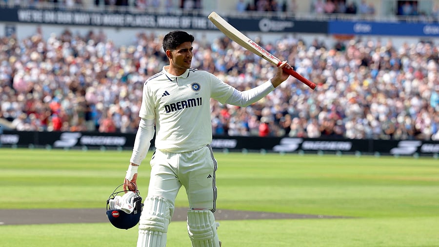 <div class="paragraphs"><p>India skipper Shubman Gill during the second Test against England.</p></div>