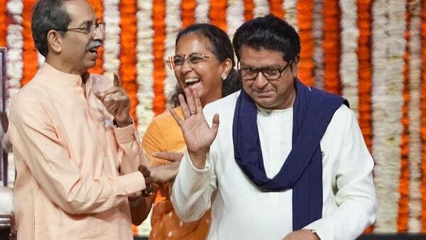 <div class="paragraphs"><p>NCP (SP)'s&nbsp;Sharad Pawar was not present but was represented by his daughter and party’s working president Supriya Sule and Jitendra Awhad.</p></div>