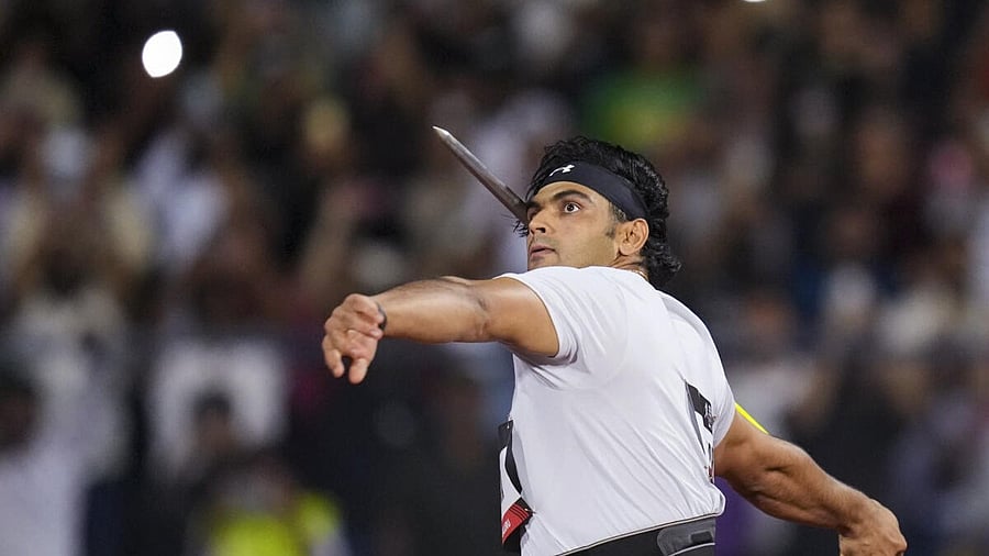 <div class="paragraphs"><p>Neeraj Chopra competes in the Neeraj Chopra Classic 2025 international javelin competition, in Bengaluru</p></div>