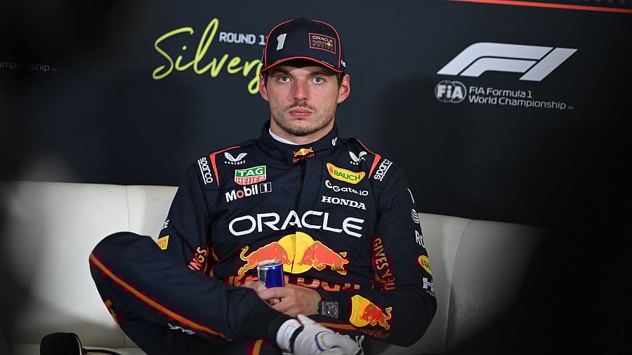 <div class="paragraphs"><p> Red Bull's Max Verstappen after qualifying in pole position.&nbsp;</p></div>