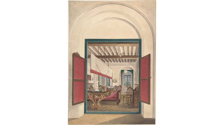 <div class="paragraphs"><p>A typical colonial British interior. </p></div>