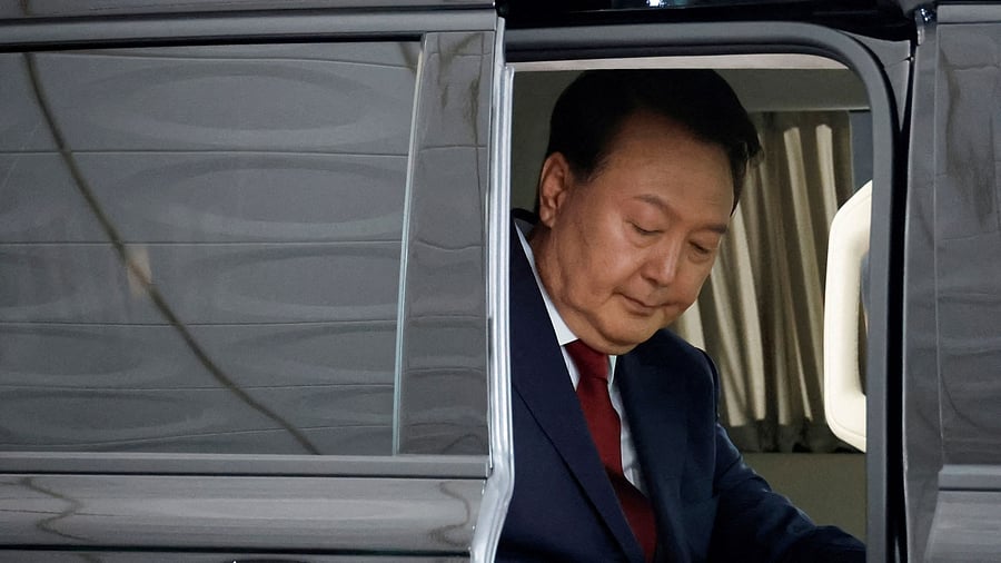 <div class="paragraphs"><p>South Korea's former President Yoon Suk Yeol </p></div>