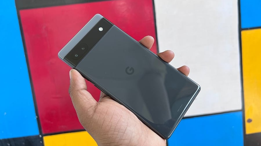<div class="paragraphs"><p>Google Pixel 6a Charcoal model. </p></div>