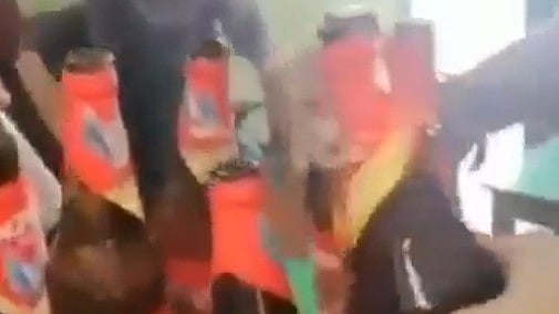 <div class="paragraphs"><p>Screengrab of video posted by&nbsp;West Bengal BJP.</p></div>