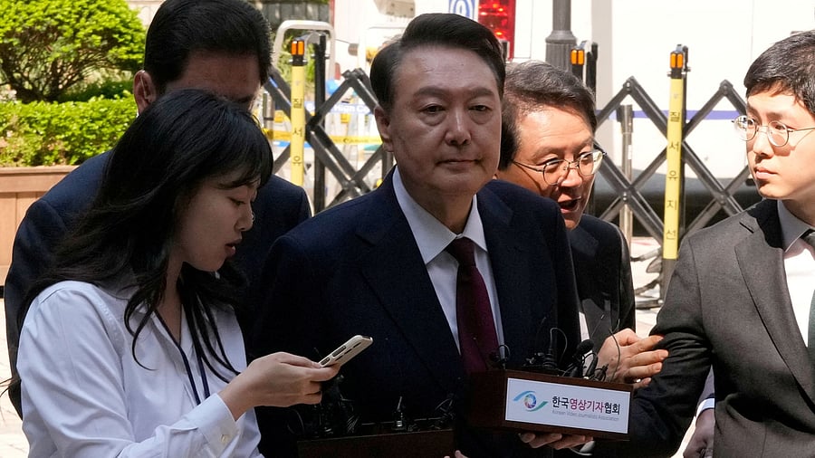 <div class="paragraphs"><p>South Korea's ousted President Yoon Suk Yeol</p></div>