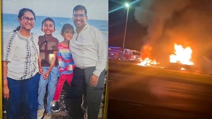 <div class="paragraphs"><p>The victims were identified as B Srivenkat, his wife Tejaswini, and their two children.</p></div>