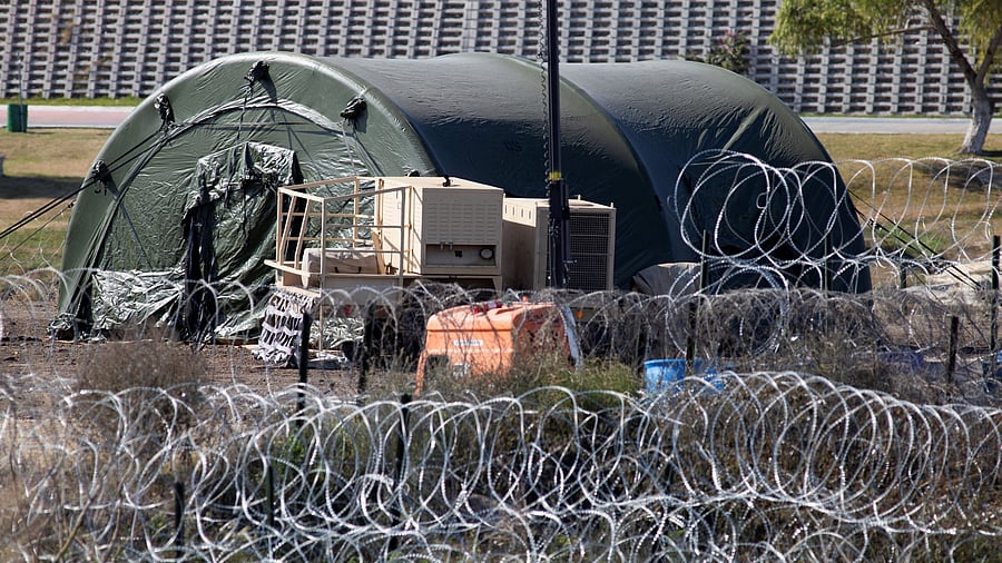 <div class="paragraphs"><p>Texas National Guard patrol station </p></div>