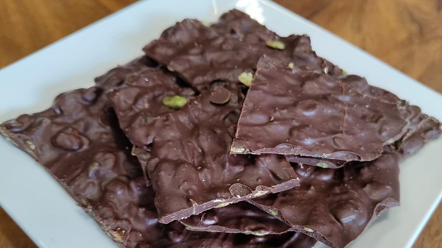 At Chocolate Philosopgy, new creations like avarekai slates have bene introduced.