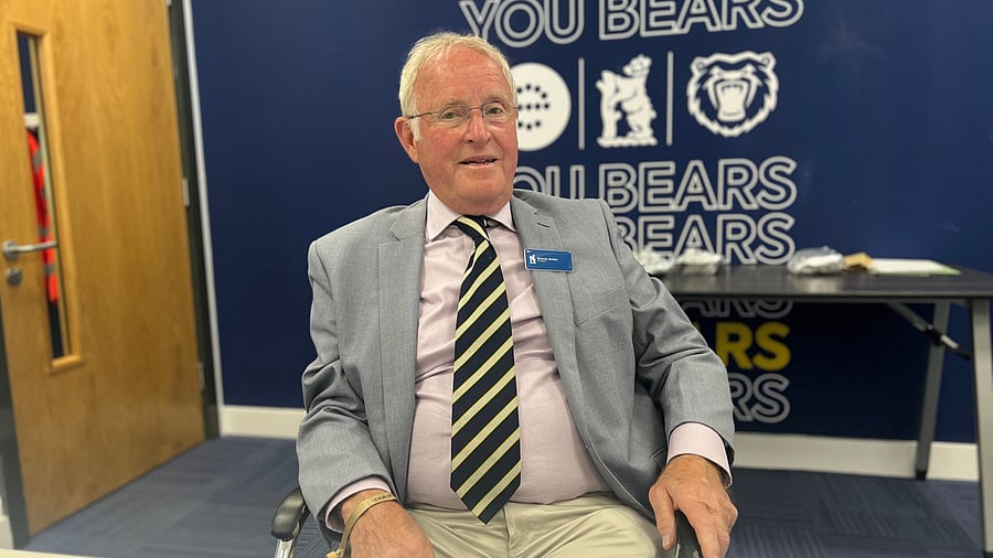 <div class="paragraphs"><p>Dennis Amiss, now the president of Warwickshire County Cricket Club, designed and wore cricket's first ever helmet. </p></div>