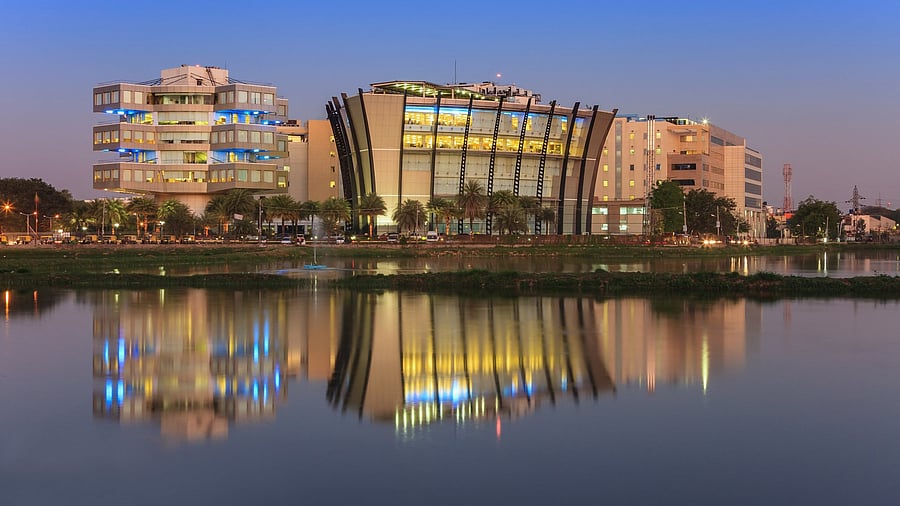 <div class="paragraphs"><p>City skyline of Bagmane Tech Park in Bengaluru.&nbsp;</p></div>
