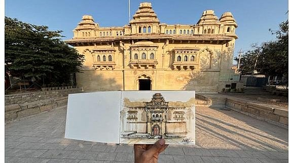 <div class="paragraphs"><p>Gagan Mahal in Anegudi Koppal district restored, adopted and maintained by DHF India since March 2023. </p></div>
